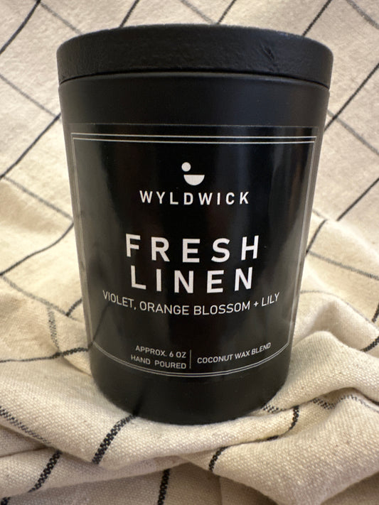 FRESH LINEN Candle 6oz