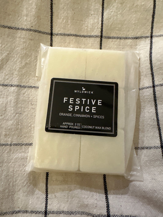 FESTIVE SPICE Wax Melts (Old Packaging)