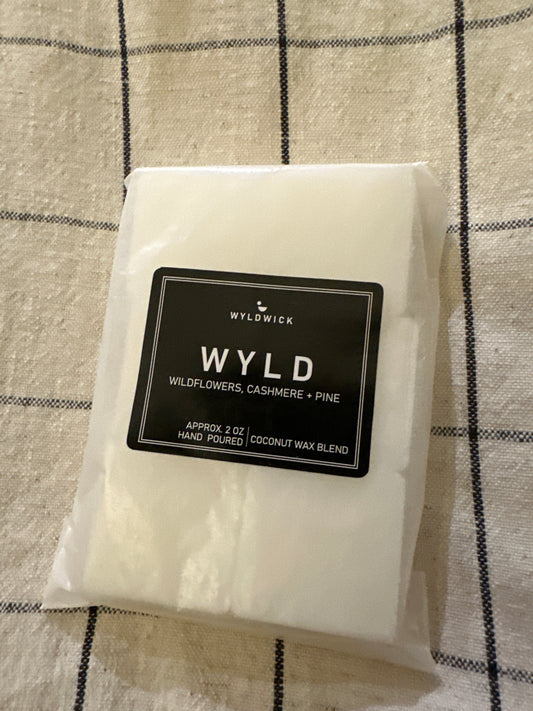WYLD Wax Melts (Old Packaging)