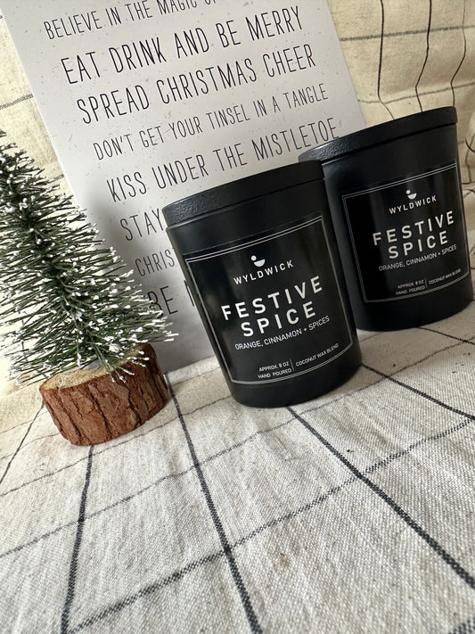FESTIVE SPICE Candle 8oz