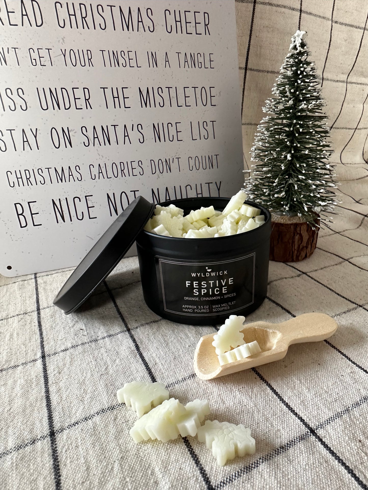 FESTIVE SPICE Wax Meltlet Scoopies